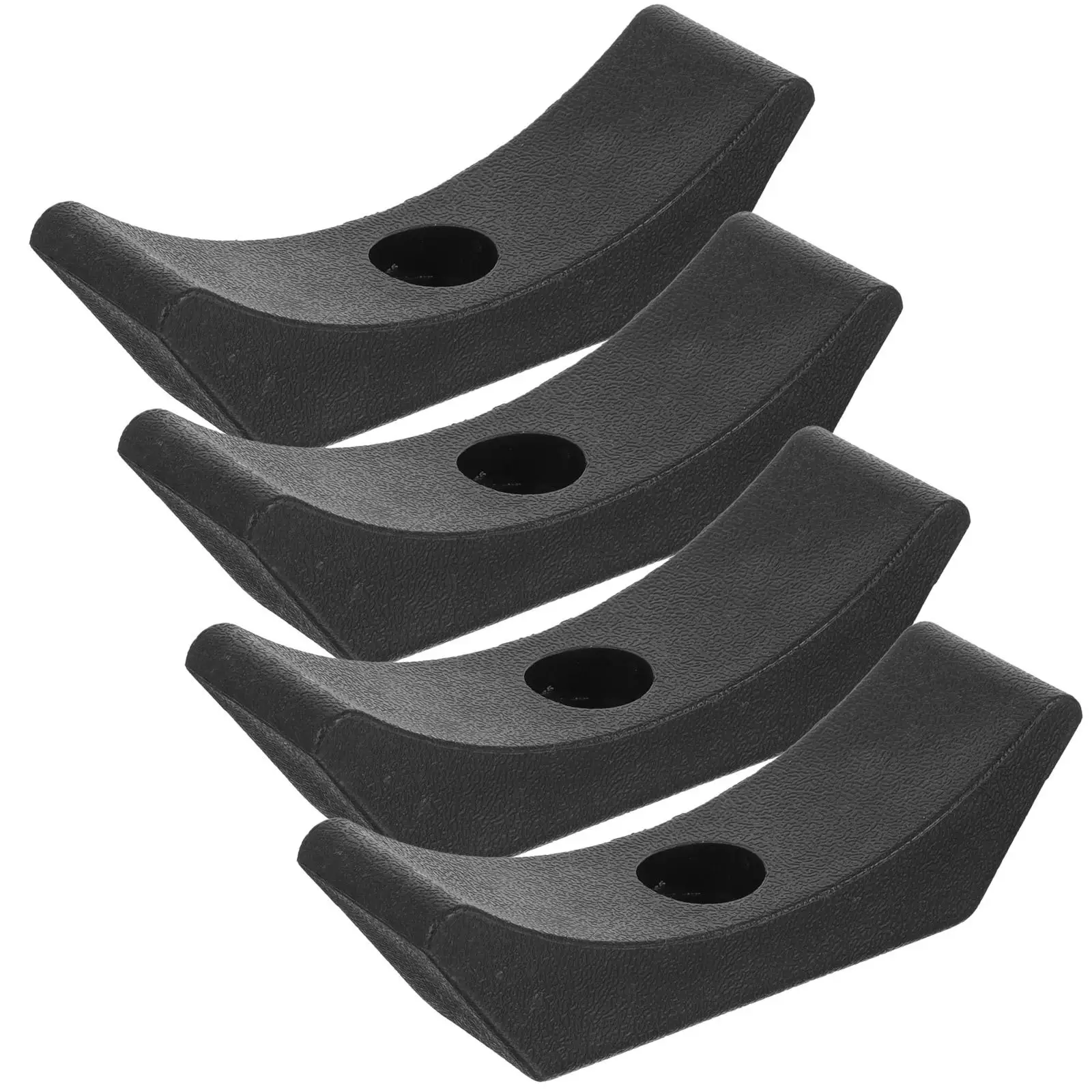 

4 Pcs Dumbbells Stand Rack Holder Weight for Fitness Equipment Barbell Black Dumbell Racks