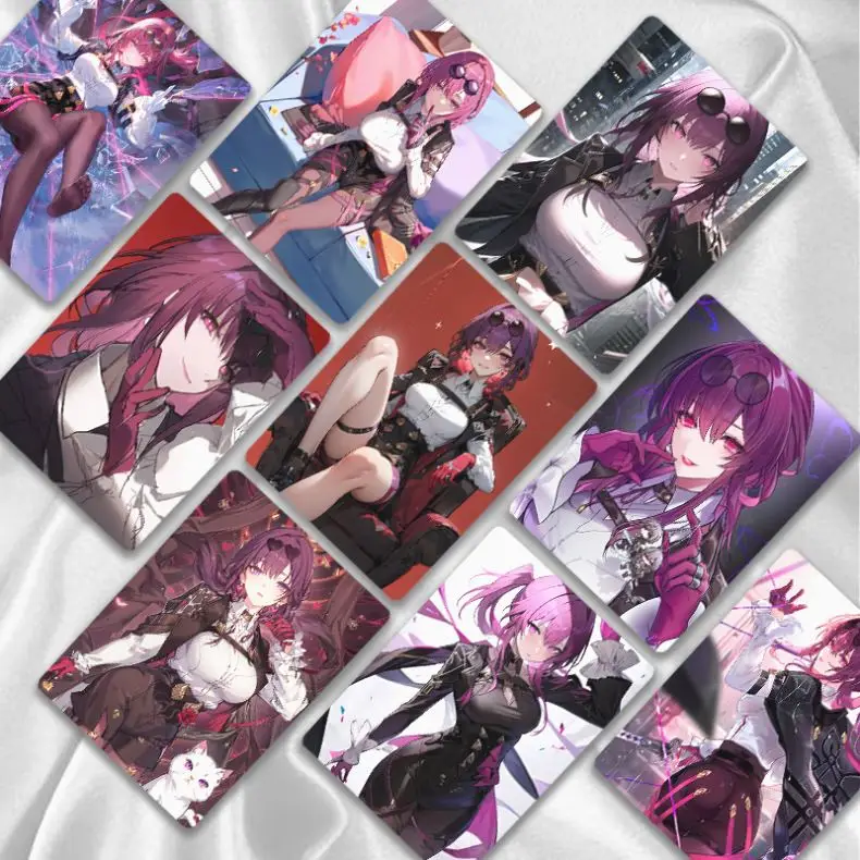 Anime Honkai: Star Rail Kafka Cosplay Exquisite Self Publish Laser Small Card Instant Camera Postcard Graduation Birthday Gift