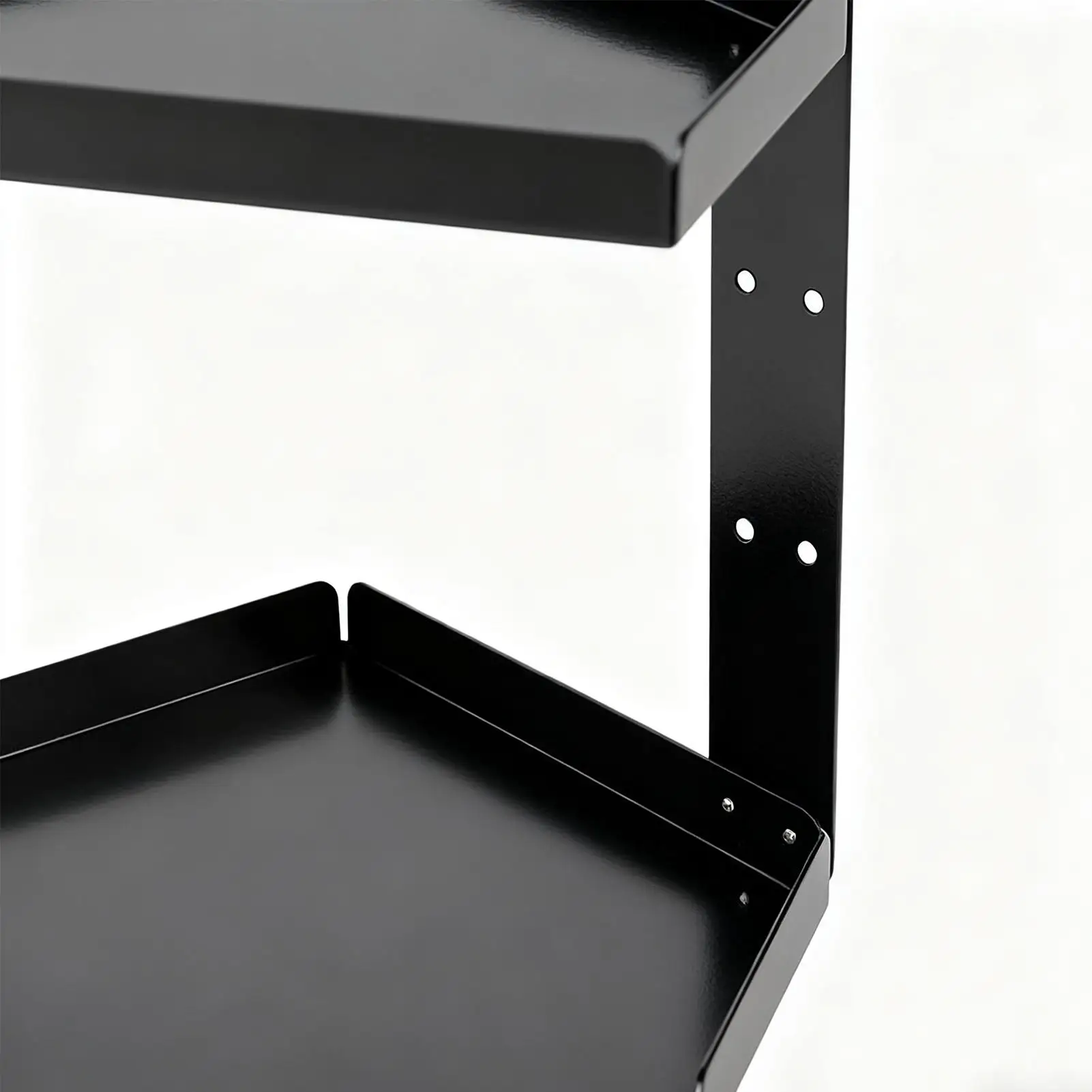 

Cubicle Wall Shelf 2 Layers Organizer Height Adjustable Cubicle Storage Organizer With Hooks For Office Home Kitchen Bathroom