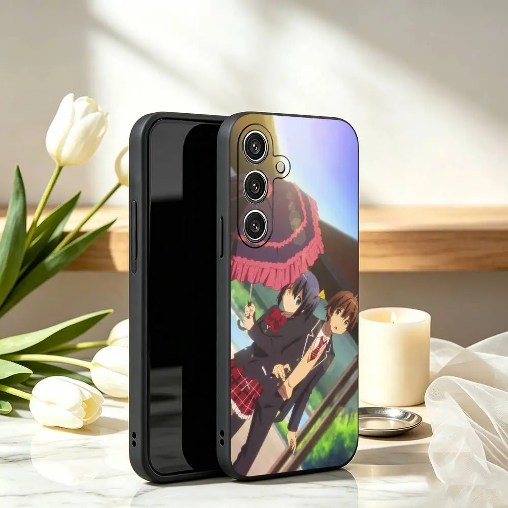 Chuunibyou D-Demo Koi ga Shitai Phone Case Black Silicone Soft For Samsung Galaxy A73,A72,A71,A70,A53,A52,A51