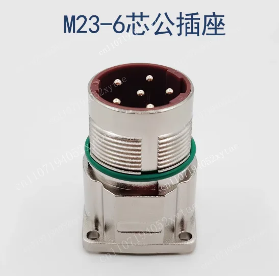 1pc M23-8pin 6-core 8-hole 6-hole Servo Motor Power Supply Power Cable Plug Aviation Plug 923 Connector