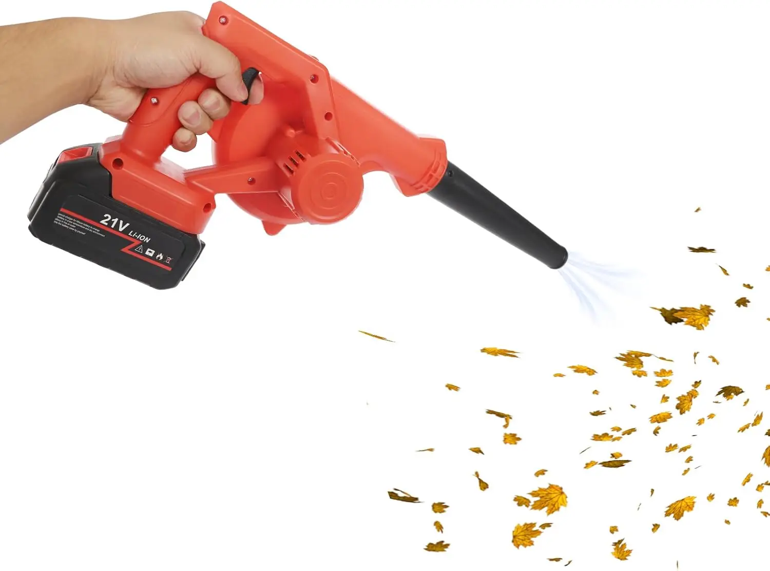 

НОВЕЙШИЙ Беспроводной воздуходув для травы, листьев и пыли 20''×8'', мини-воздуходувка, ручной пылесос двойного назначения для комнаты, клавиатуры, пола, углов