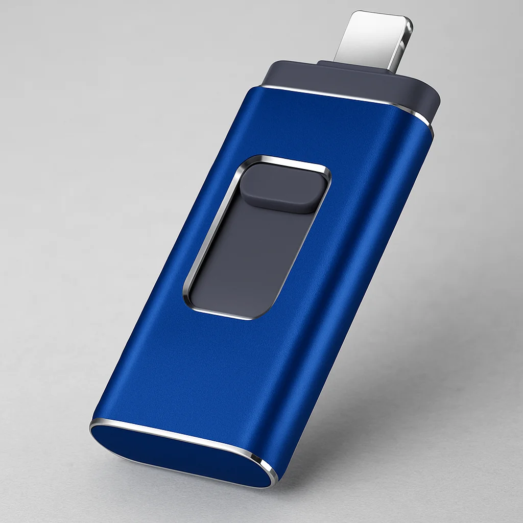 

4 in 1 USB Flash Drive 64GB-1TB, HighSpeed USB 3.0 Memory Stick for iPhone & Type-C & Android & PC, Thumb Drive Photo Stick