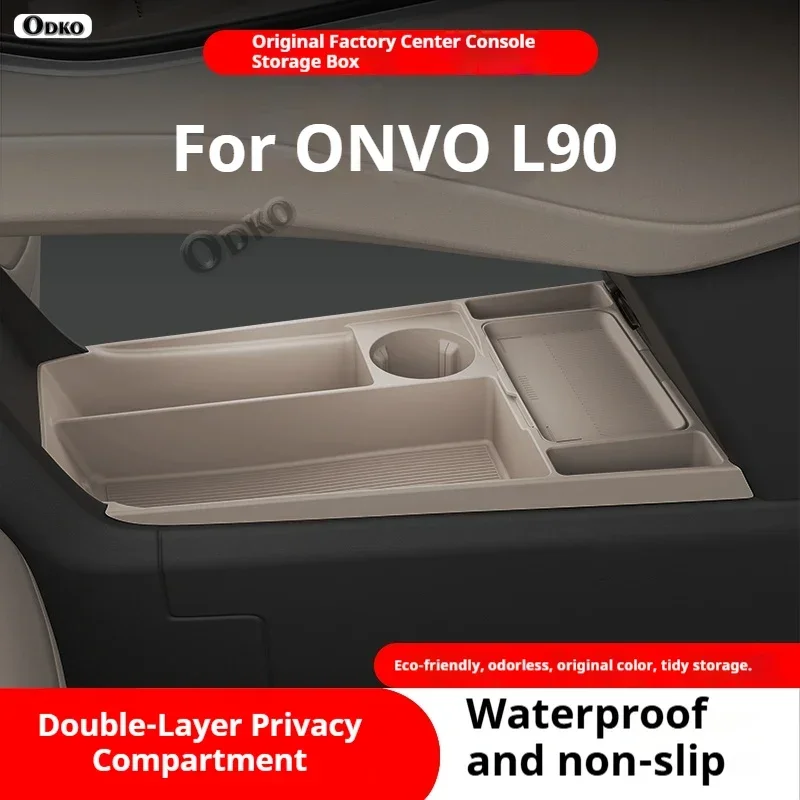 

Силиконовый ящик для хранения 2025 ДЛЯ NIO ONVO L90, модификация центральной консоли, противоскользящая накладка, аксессуары, органайзер, украшение