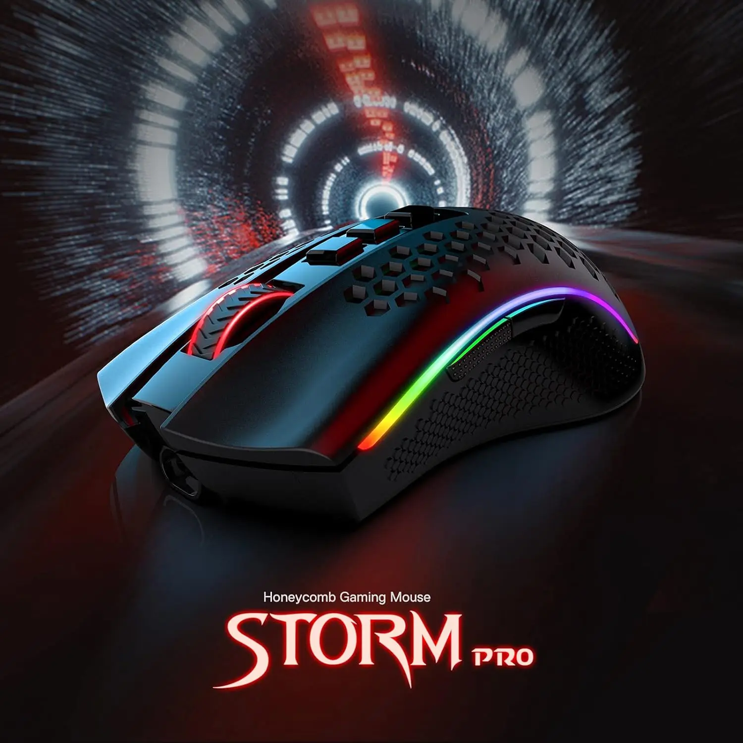 Redragon M808 Storm Pro Wireless Gaming RGB 16,000 DPI Mouse