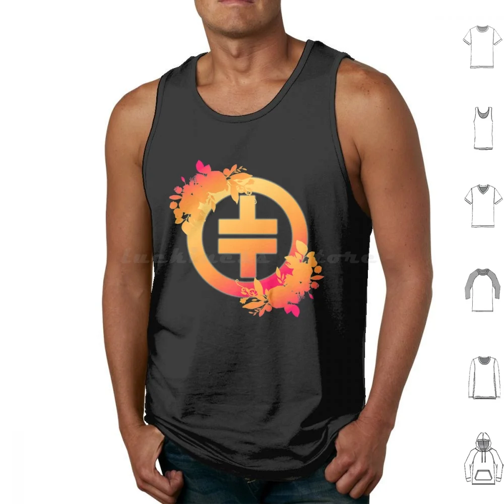 Tt Logo Tank Tops Vest Sleeveless Take That Mark Owen Robbie Gary Barlow Tt Thatter Howard Donald Williams Jason Orange
