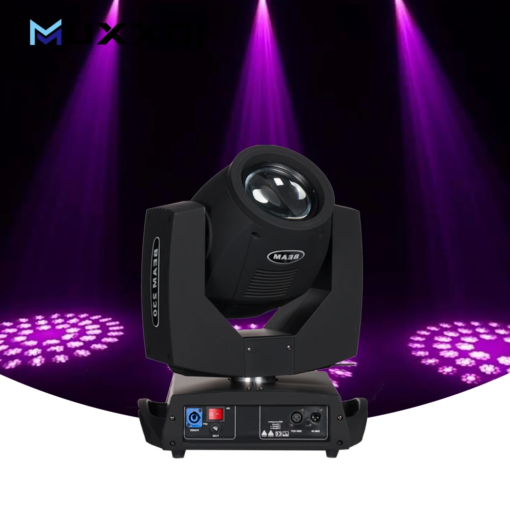 

Muxxdj Stage Lighting 7R 230W DMX Led Wedding Light Decoration Sharpy Beam Moving Head Dj Lights For Disco Party Events