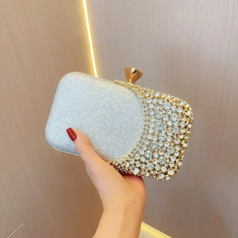 

2024 New Women Diamond Evening Clutch Bags Women Purse Banquet Wallets Wedding Dinner Bags Clutch Bags