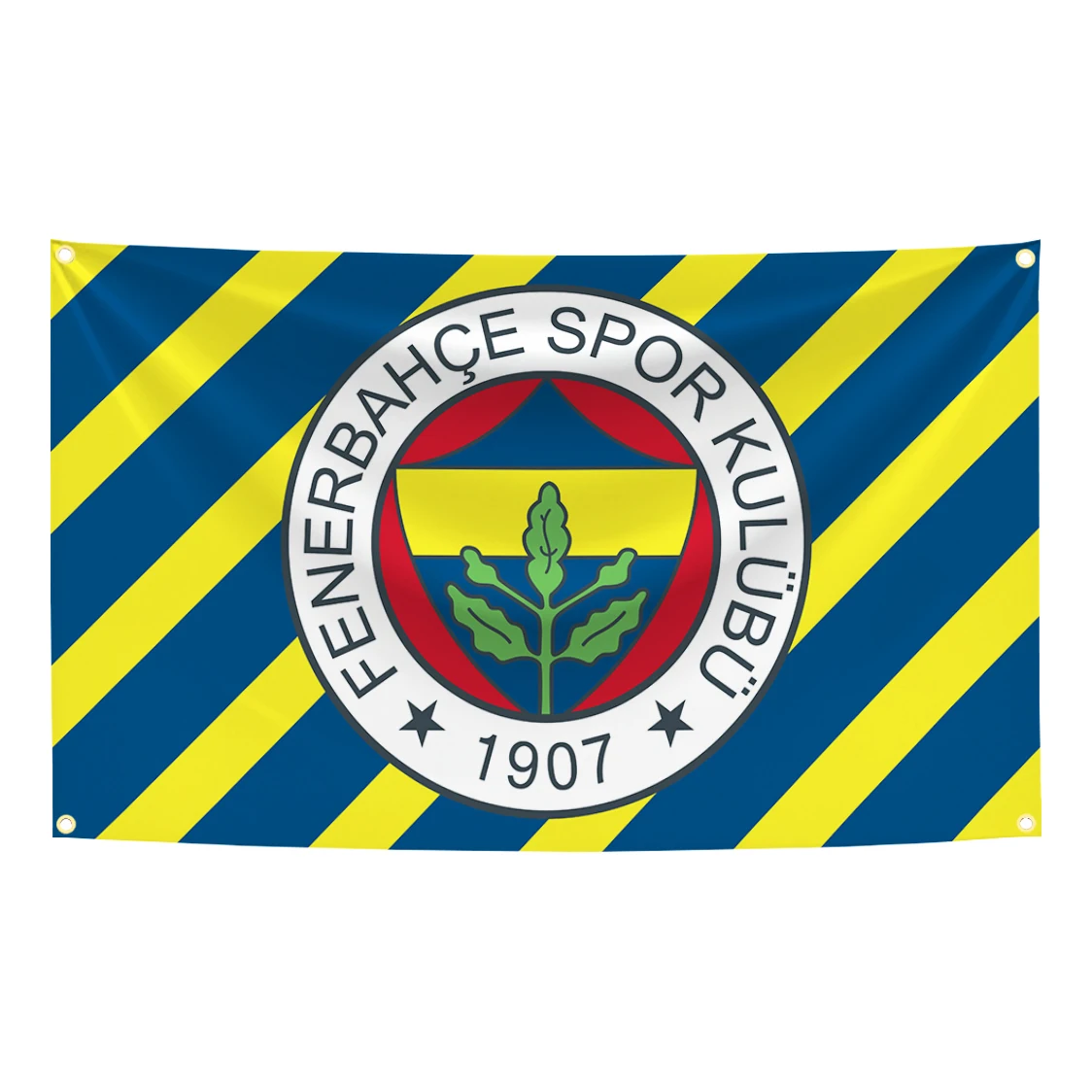 90x150cm Turkey Fenerbahce SK 1907 Blue Yellow Flag Tapestry Polyester Digital Printing Banner for Garage Wall Art Decoration