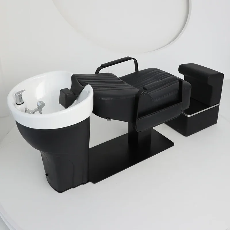 

Comfort Soft Bag Hair Head Spa Shaving Chairs Recliner Headspa Table Water Hairdressing Salon Washbasin Makeup Chair Cadeira