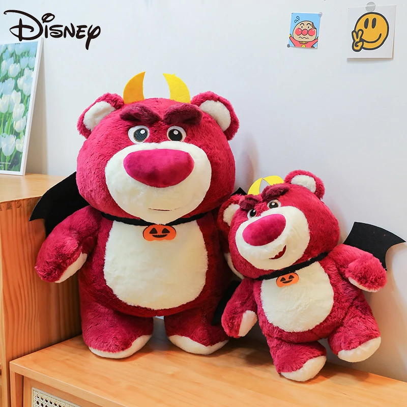 

40CM/50CM/60CM Disney Lotso Cartoon Plush Doll New Children's Winter Sofa Pillow Kawaii Bedroom Decoration Doll Christmas Gift