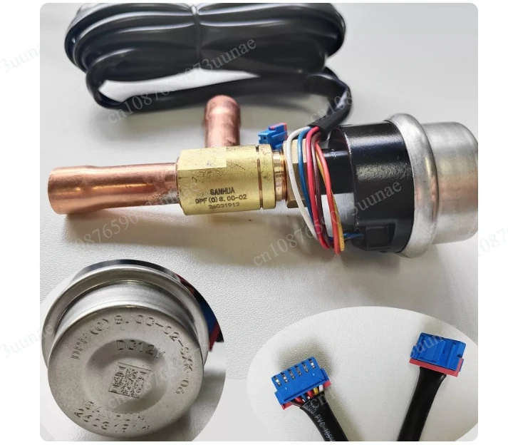 Electronic Expansion Valve DPF(O) 6.4C 8.0C with Coil for Air Conditioner Replacement Part