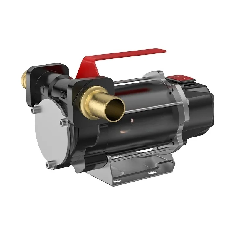 

Portable Fuel Pump 12V/24V/220V Self Priming Electric Diesel Fuel Transfer Oil