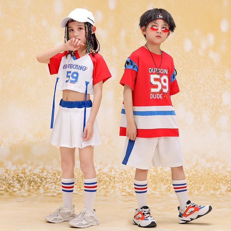 

Children's Cheerleading Performance Clothes, Boys' Hip-hop Fashion Clothes, Girls' Fashion Clothes, Children's Cheerleading