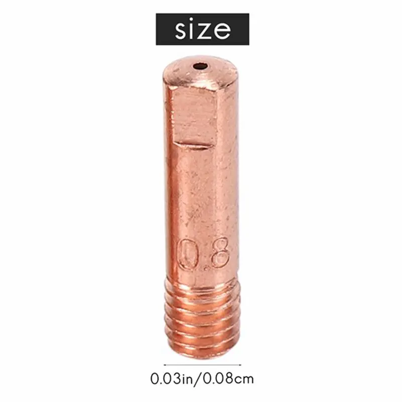 【~ NEW A01R】For MB15 15AK MIG Welding Torch Kit Contact Tip Nozzle Diffuser MIG Welding Torch Accessory Kit 0.8mm
