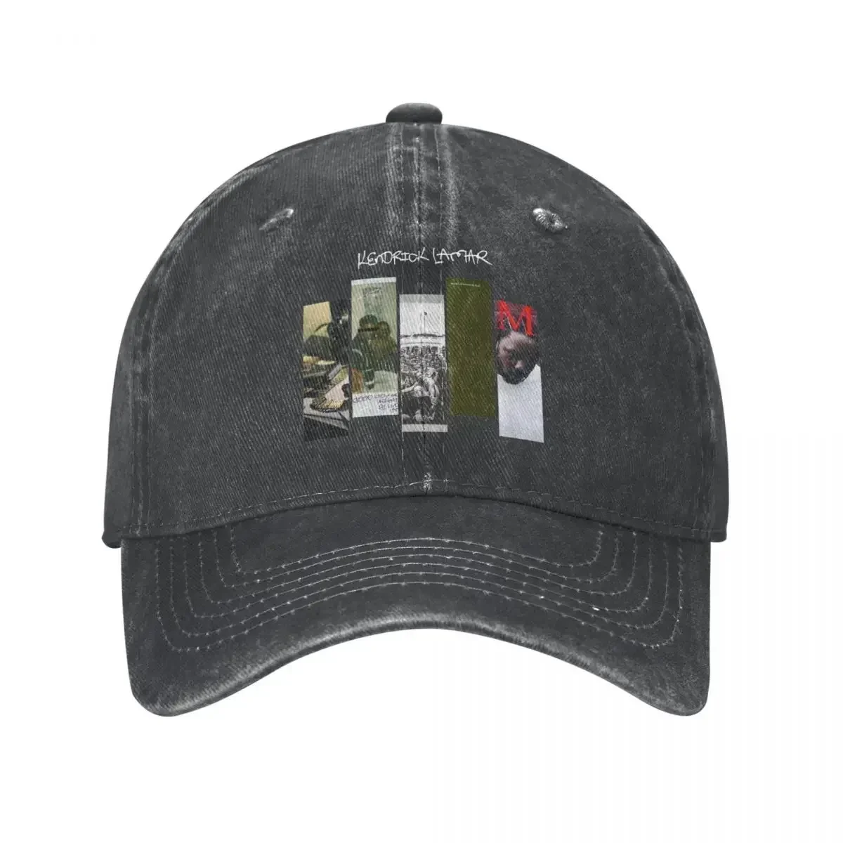Vintage Kendrick Lamar Discography Outfits Men Women Baseball Caps 90s Damn Distressed Washed Cap Classic Outdoor All Seasons