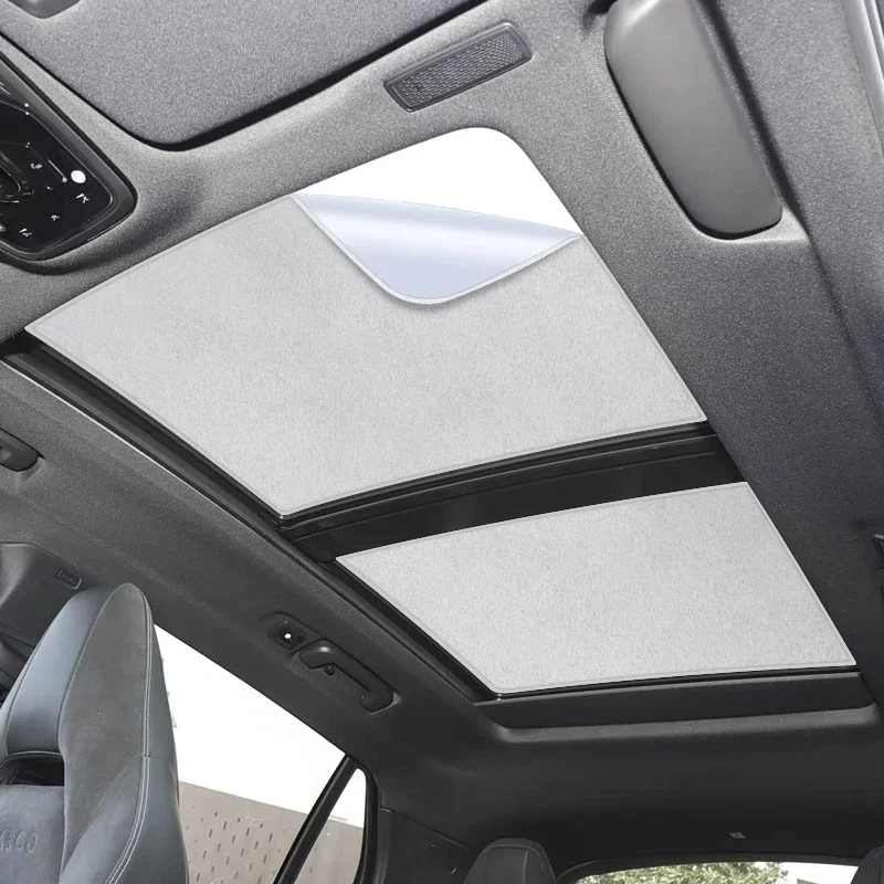 

Автомобильный солнцезащитный козырек из замшевой ткани с защитой от УФ-излучения и электростатической адсорбцией для люка LYNK&CO 01 2022-наст. время