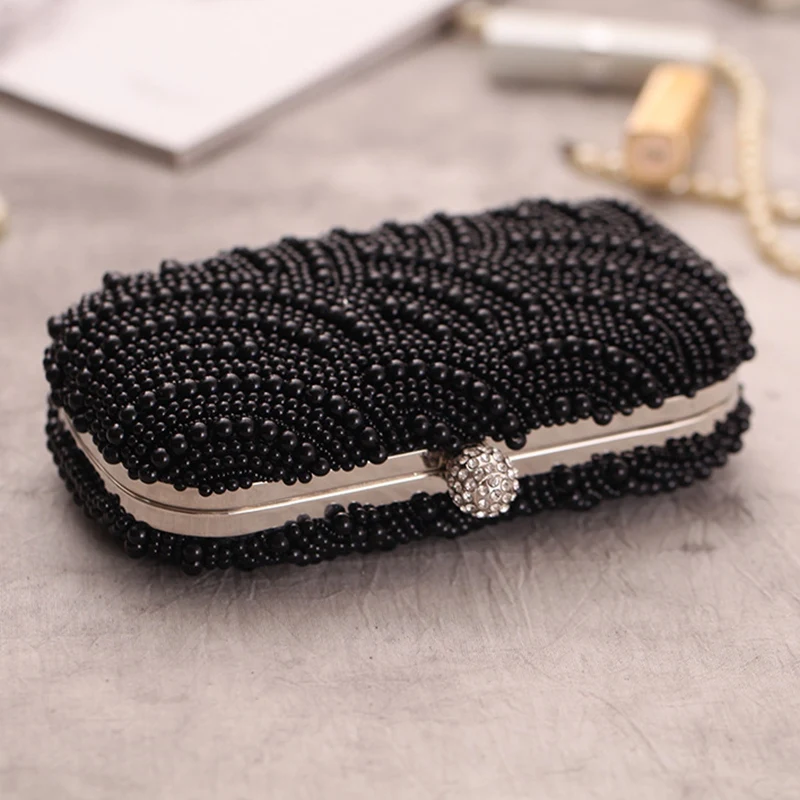 Pearl Clutch Bags Women Purse Ladies Hand Bags Evening Bags For Party Wedding Pearl Fashion Clutch Bags