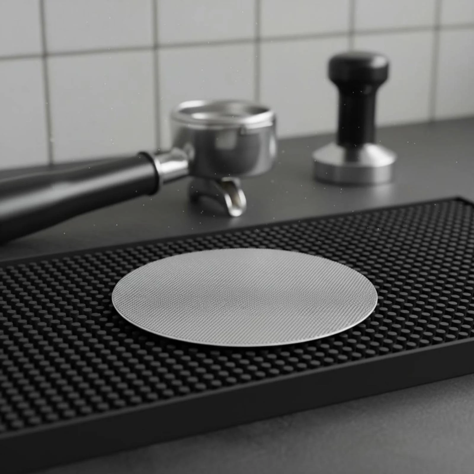 Espresso Puck Screen 150 Micrometre Mesh Coffee Contact Screen Reusable Coffee Strainer Disc Easy to Clean for Baristas