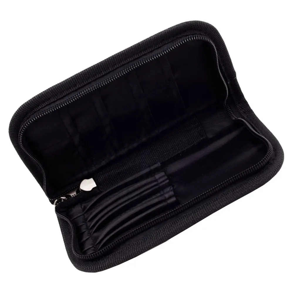 

Carrying Bag Black Oxford Fabric Portable Pouch -Resistant Material Multiple Compartments for Dart Storage