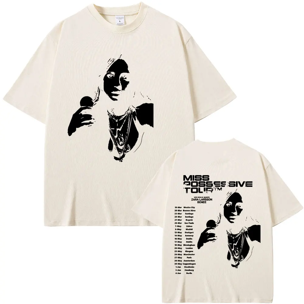 تيت ماكراي وجه جرافيك تي شيرت قريب جدا ما تفوت الممتلكة 2025 جولة تي شيرت الرجال النساء عادية القطن المتضخم تي شيرت