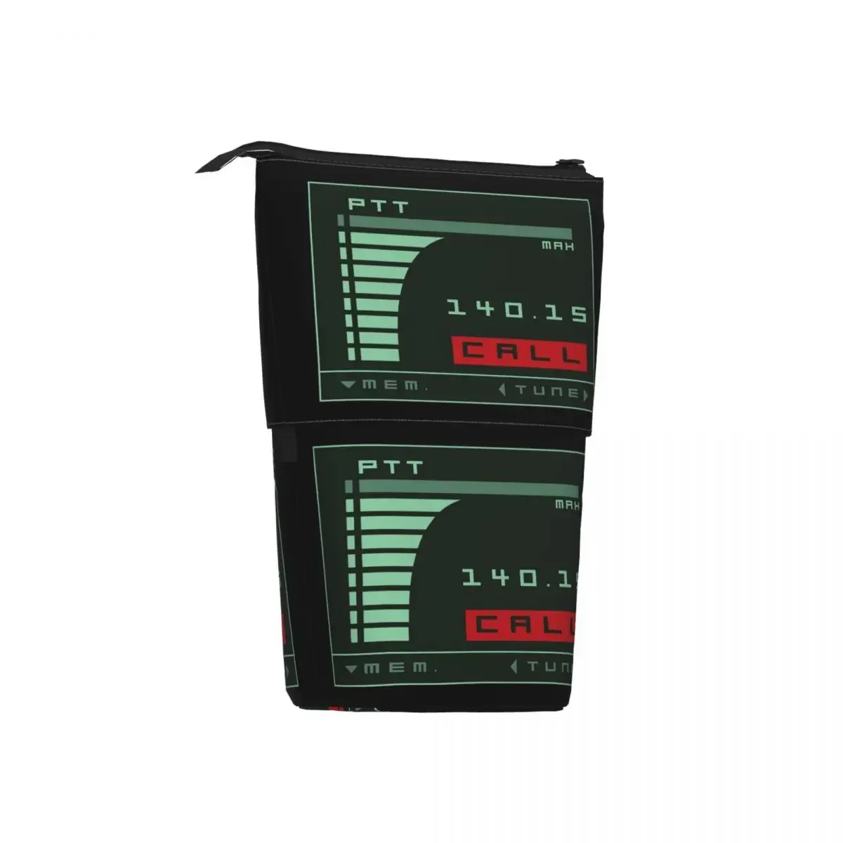 Metal Gear Solid Codec Screen Inspired By Kojima's MGS Reversible Pencil Cases Pen Holder Storage Pencil Bag for Students School