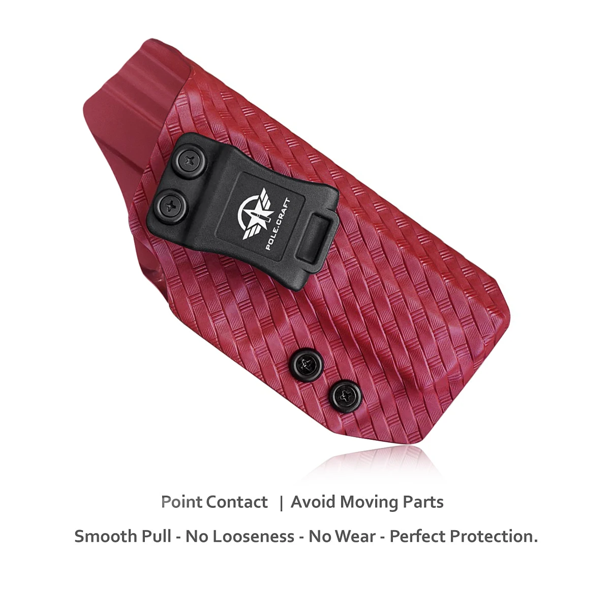 POLE.CRAFT M&P 2.0 Holster, Weave Kydex Holster IWB for Smith & Wesson M&P 9mm M2.0 4"/4.25",(Right Hand Draw )