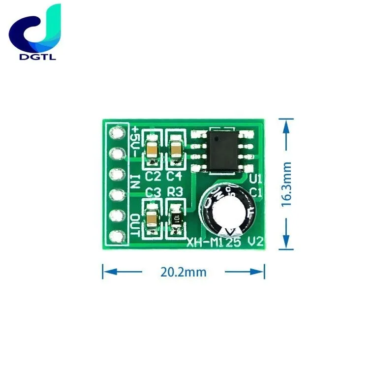 10 Stuks XH-M125 Xpt8871 Mono Stereo Lithium Batterij Eindversterker Module Bord Uitgang 6W Sing Machine Module 3V 5V 5W