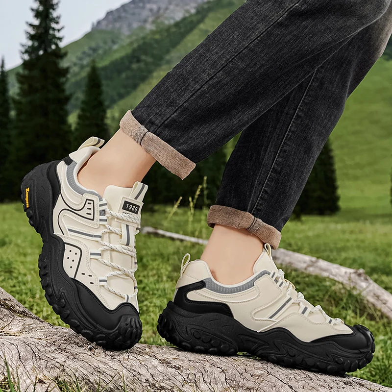 2026 Autumn New Mountaineering Shoes, All Terrain Outdoor Sports Shoes, Men's Fashion Off Road Hiking Shoes, Sizes 39-48