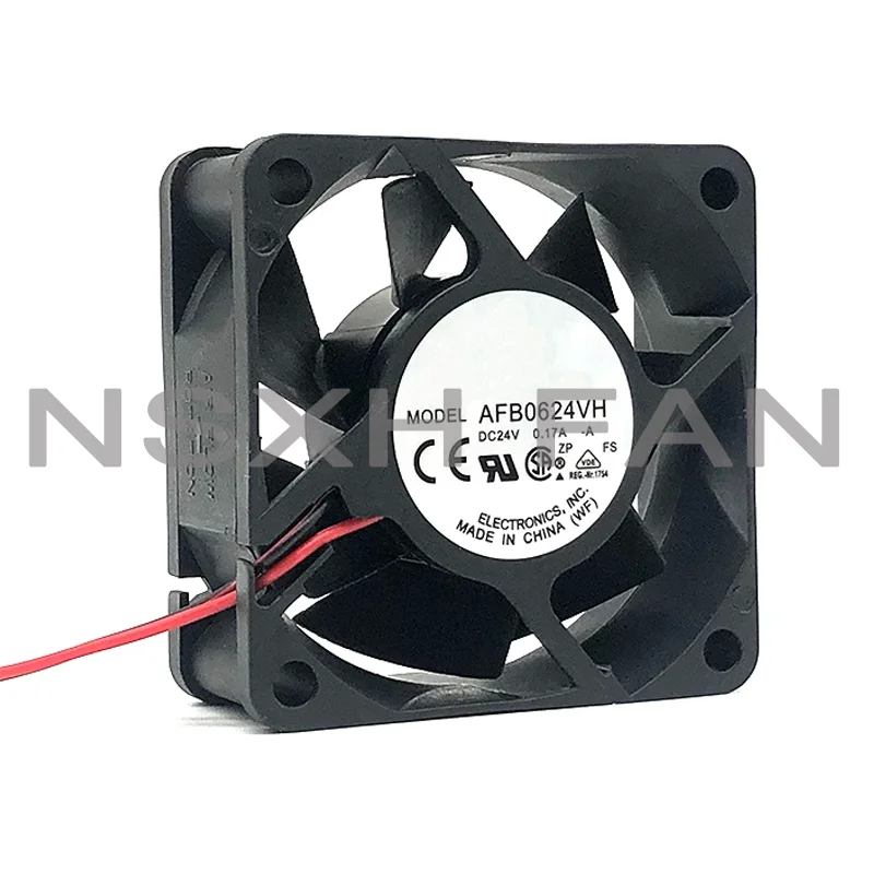 Inverter Chassis Ventilador de Refrigeração, Novo, 6cm, AFB0624VH, 24V, 0.17A, 6025