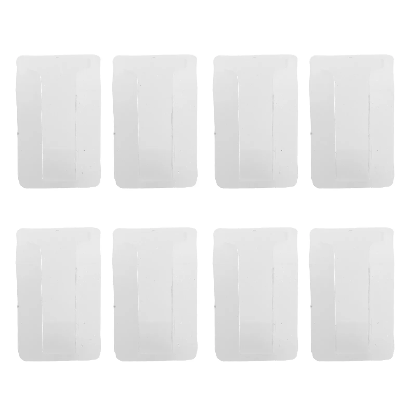 

8Pcs Silicone Corner Protectors Soft F Shape Child Safety Guards Anti-Collision Furniture Handles Cabinet Drawer Edge Bumpers