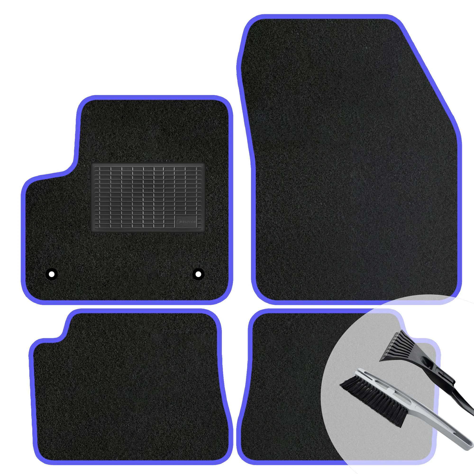 Velours vloermatten set voor Jeep Grand Cherokee II 1998-2005