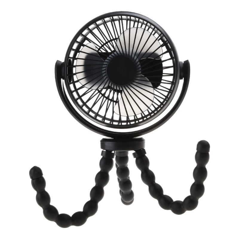 Pram USB Fan Pushchair Clip On Mini Fan for Outdoor Laptop Office Desktop Fan