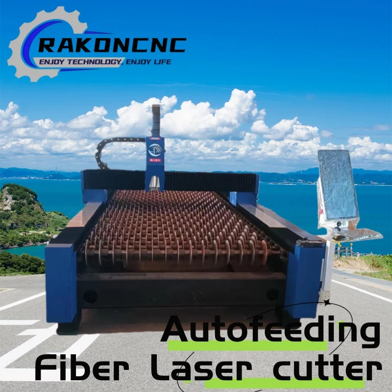 Automatic Feeding Metal Laser Cutter 1500W Laser Cutting Tools Steel Laser Fiber Laser Cutting Machine 2kw 3kw 4000w 6kw 12kw