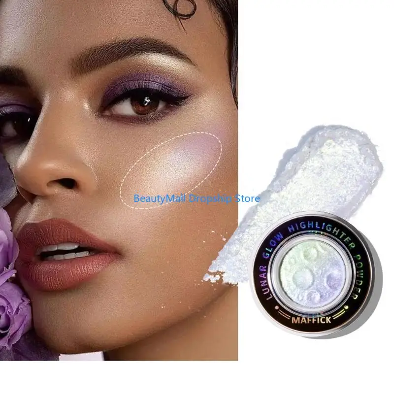 مجموعة مكياج بودرة هايلايتر لتحديد الوجه وهايلايتر للجسم بسعر 40 دينار أردني