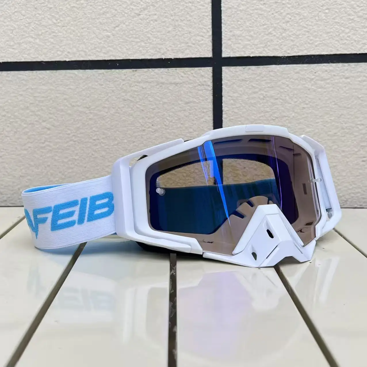 MX Motocross Goggles: Windproof, Impact-Resistant, HD Vision for MTB, ATV & Off-Road Riding.