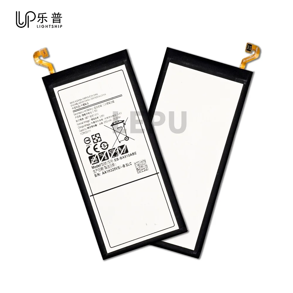 Baterías de reparación originales SAM A910 batería de calidad EB-BA910ABE 5000mAh con kits de herramientas gratuitos SAMSUNG A9 Pro A9 + batería de teléfono