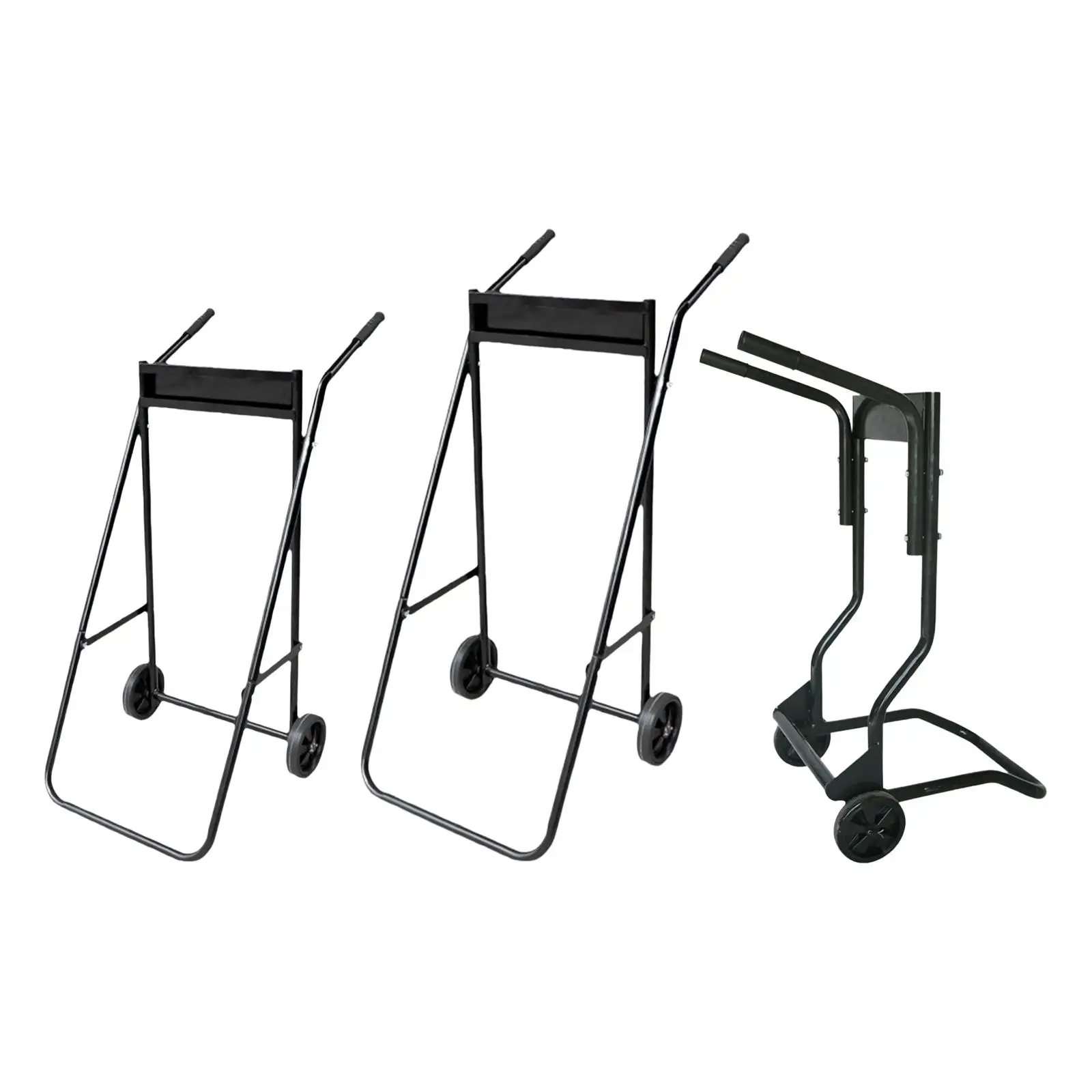 

Outboard Boat Motor Stand Multifunctional Transportation Easy to Use Sturdy Storage Carrier Cart Dolly Boat Motor Support Stand