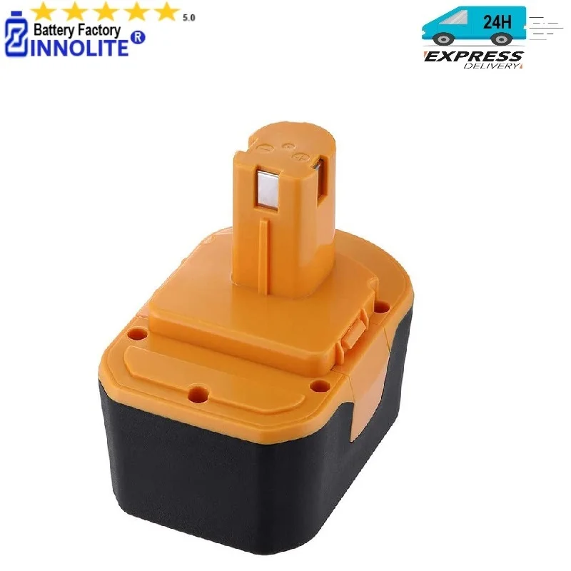 

3.6Ah Ni-Mh Battery Replacement for Ryobi 18V P100 P101 ABP1801&1803 BPP1820 Compatible with Tools 130224028 130224007 Cordless