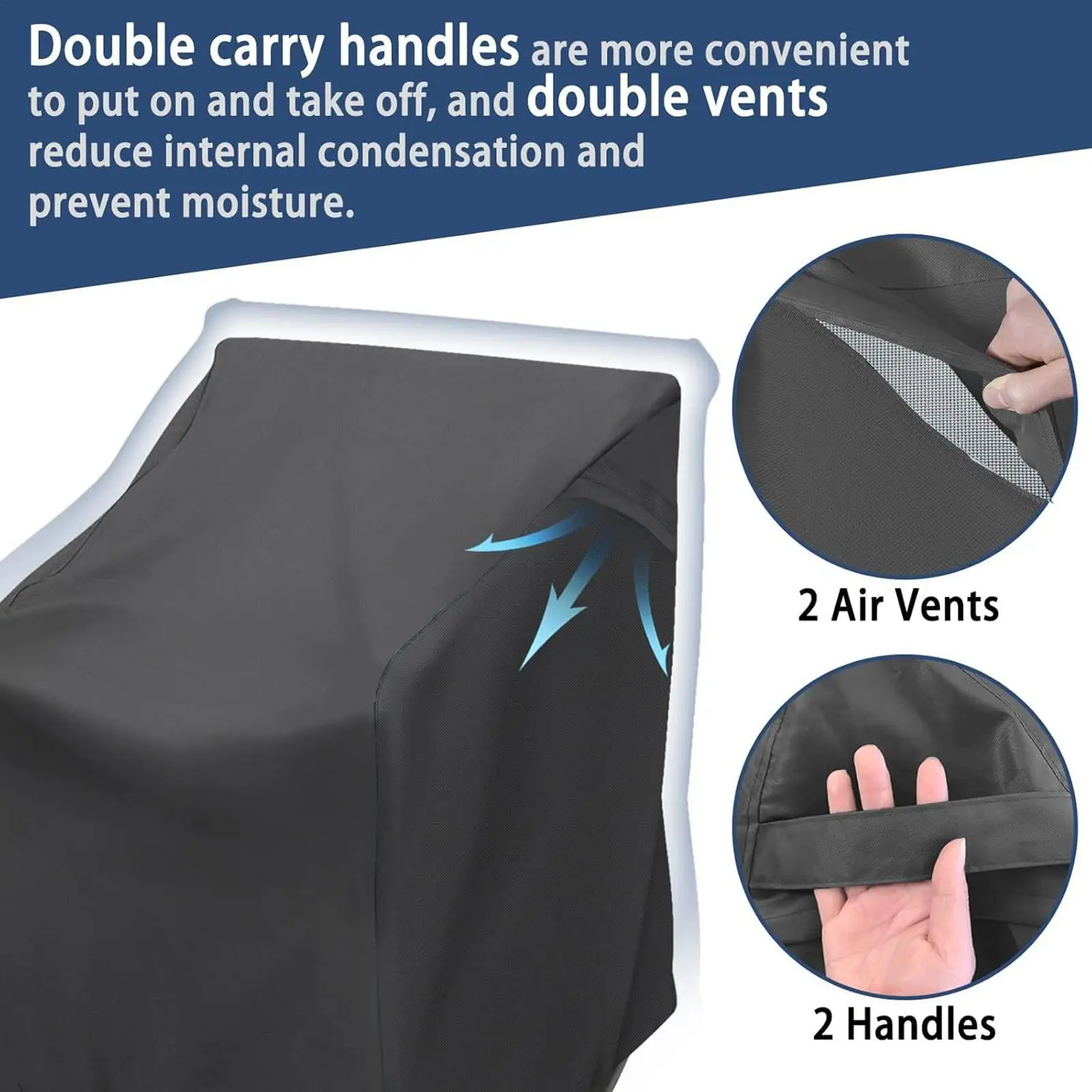 Outdoor Furniture Covers Windproof Adjustable Furniture Protector Covers For Garden Yard Farm Lawn Courtyards Balcony