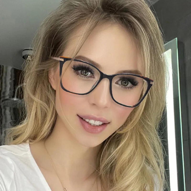 Women Glasses Frame Optical UV400 Prescription Eyewear New Arrival Anit-Blue Ray Woman Female Spectacles Anti-Scratch Coating