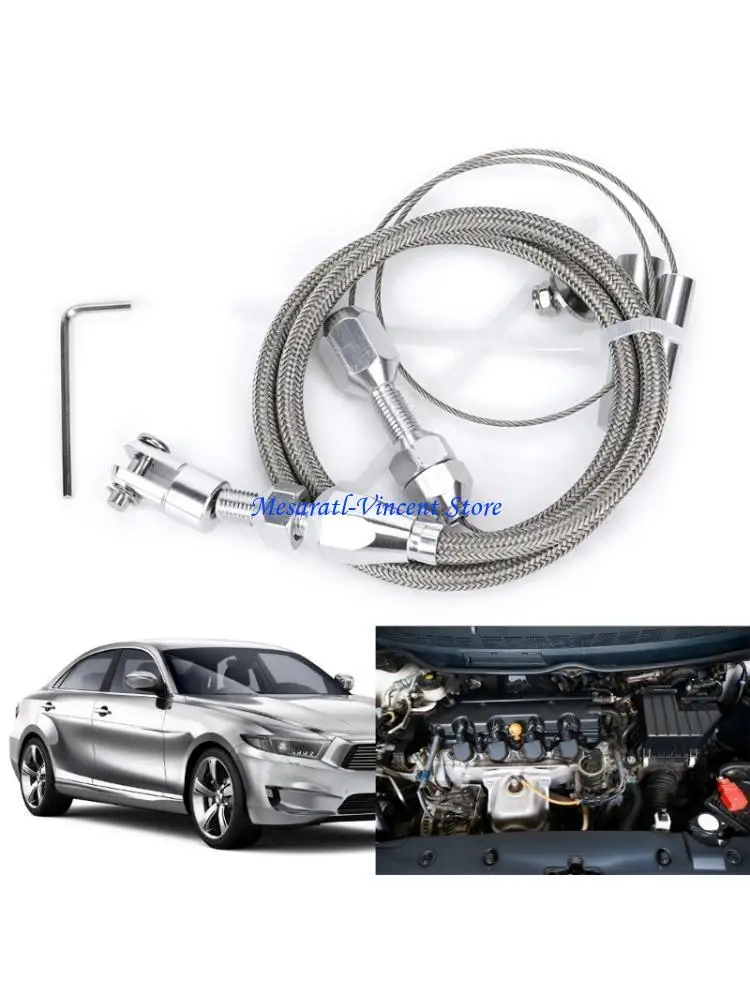 A70F Service Control Cable 24 Inch with Stainless Steel Outer Cover, Replacement Linkage Cable for Installation, Repair, and