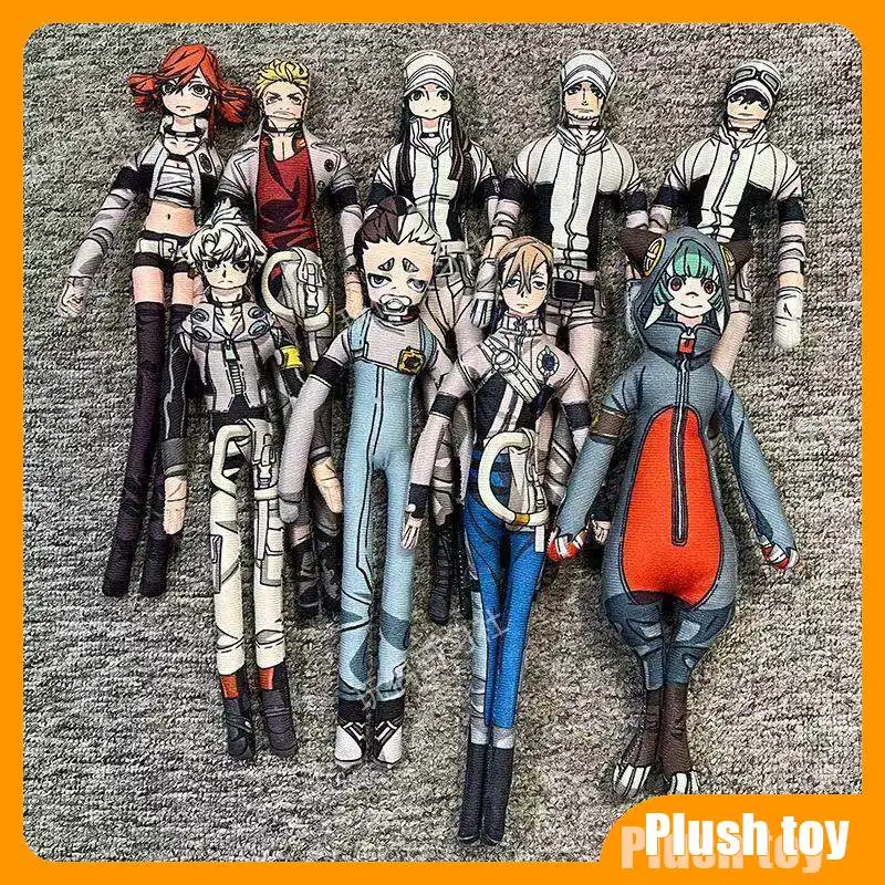 

Аниме-плюшевые игрушки Gachiakuta Tamsy Ryou Zanka Enjin Rudo Tomme Follo Guita Gris для косплея, абстрактные, забавные, в наличии