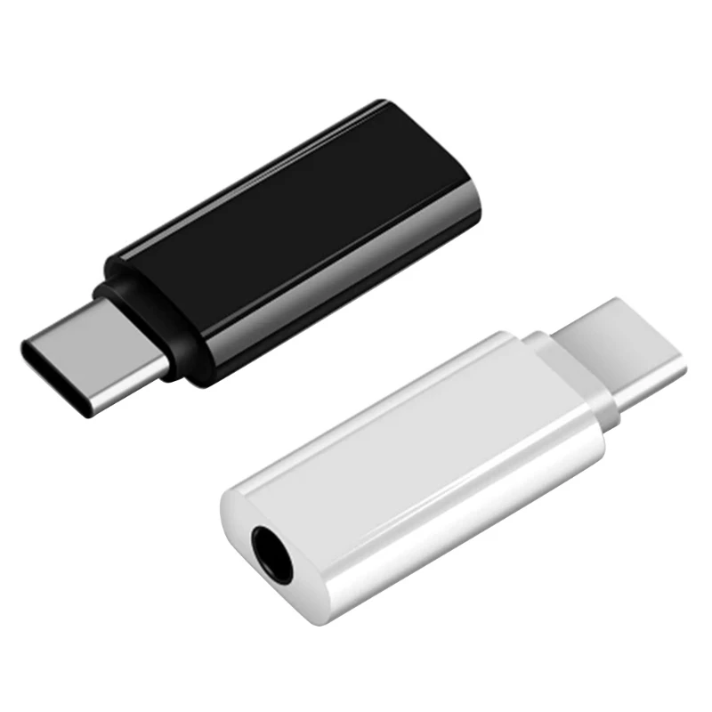 Black/White 3.5mm for Type-C to Digital Adapter Cable Dropship