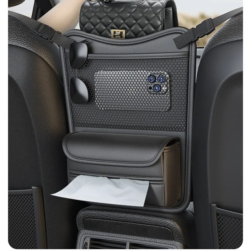 Car Seat Back Organizer Multifunctional Storage Bag for Kids Vehicle Rear Seat Hanging Organizer