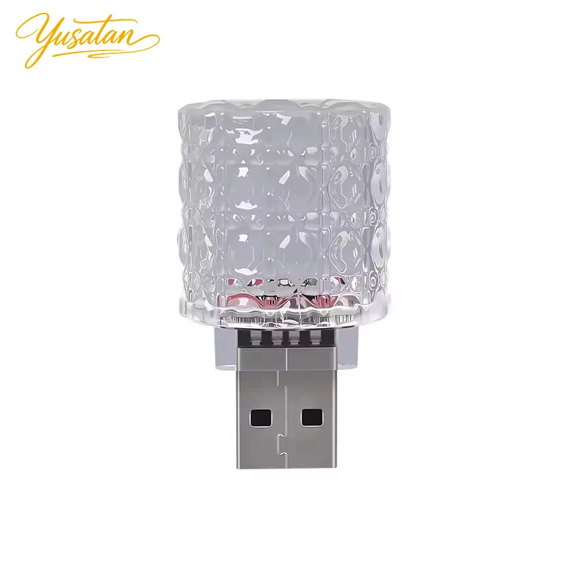 

Wireless USB Interior Ambience Light for Cars - No Wiring Required, Wireless Installation, LED Colorful Touch Respiration Night