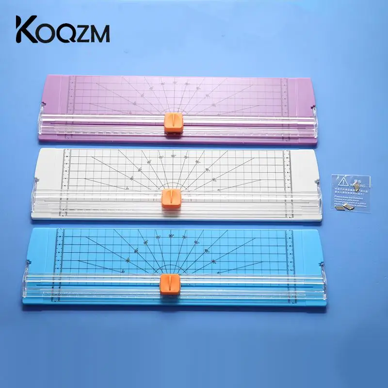 1Pcs A4 Paper Cutter Precision Paper Photo Trimmers Cutter Scrapbook Trimmer Lightweight Cutting Mat Machine for Office School