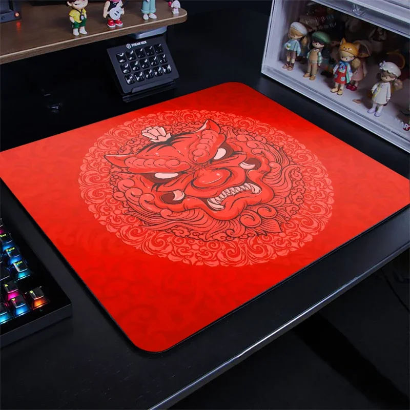 

Chinese Dragon Gift Mouse Pad Natural Rubber Mousepad Anti Slip Easy To Clean Pad Small PC Laptop Desktop Pat Office Desk Mats