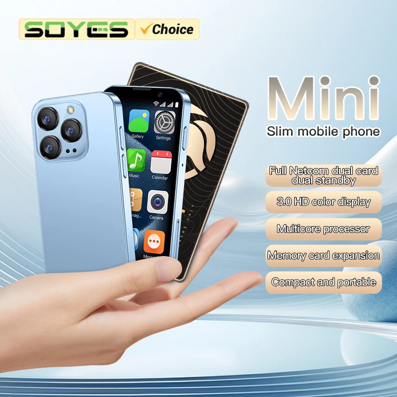 SOYES XS18 프로 미니 스마트폰, 2GB RAM, 16GB ROM, 안드로이드 9.0, 얼굴 인식, 듀얼 SIM 대기, 3G 네트워크, 3.0 인치 소형 전화 