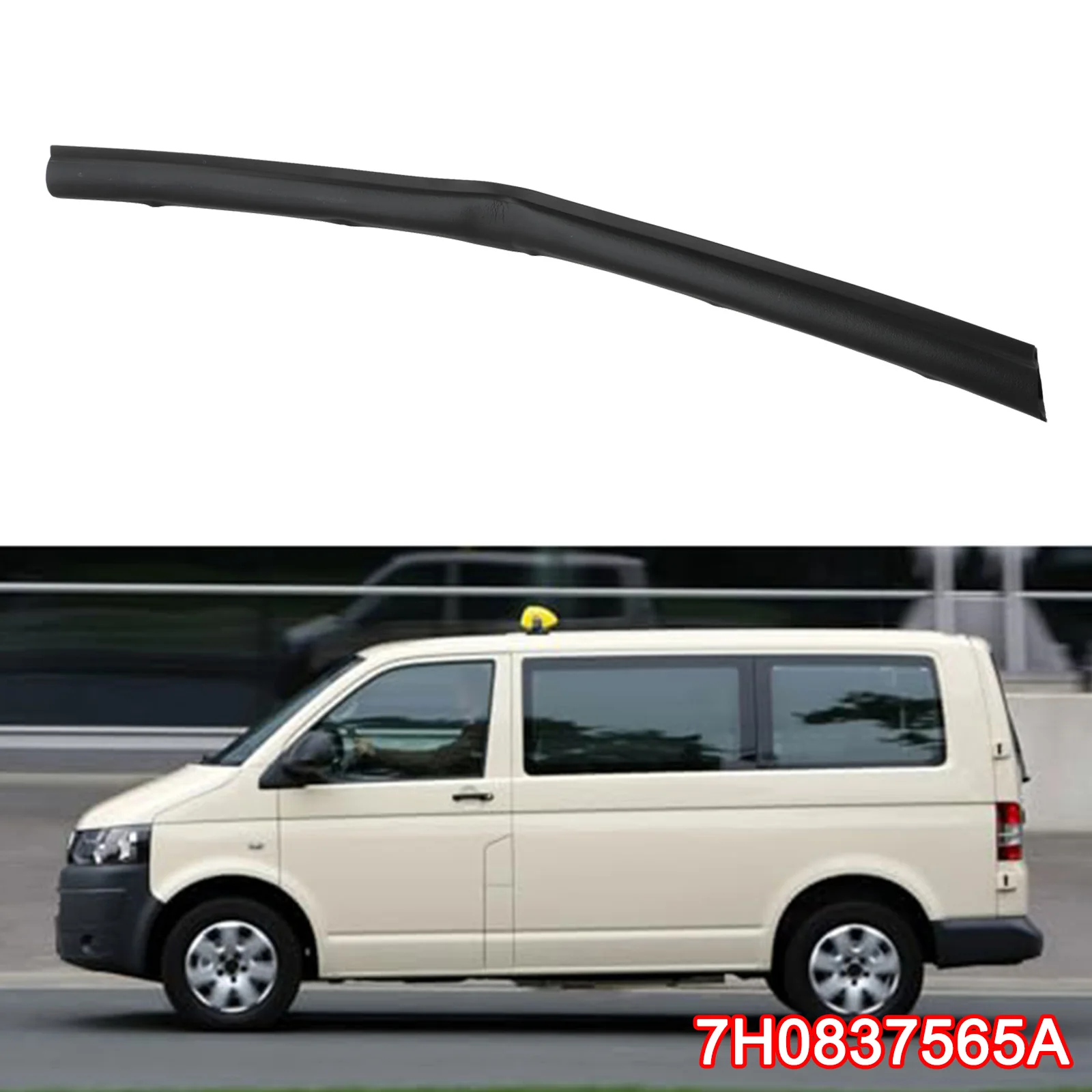 EPDM Rubber Wheel Arch Seal for T5 and For T6 For Transporters 2003+ Efficient Noise Reduction & Water Protection with Clips